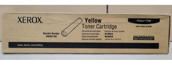 Toner Xerox 106R01162 Gelb Neu OVP Original Phaser 7760  . 