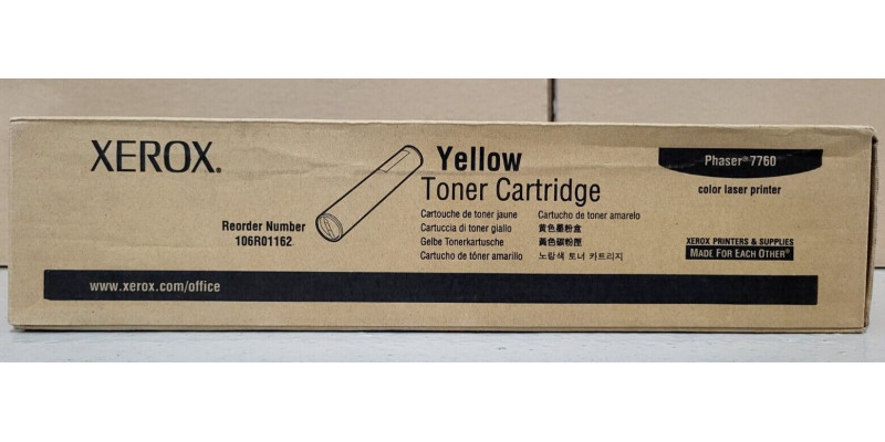 Toner Xerox 106R01162 Gelb Neu OVP Original Phaser 7760  . 