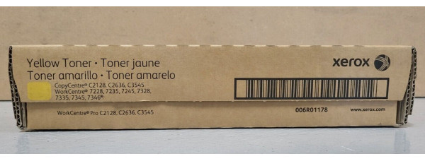 Toner Xerox 006R01178 Gelb Neu OVP A-Ware Original WorkCentre C2128 . 