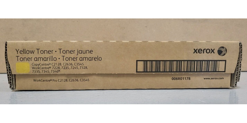 Toner Xerox 006R01178 Gelb Neu OVP A-Ware Original WorkCentre C2128 . 