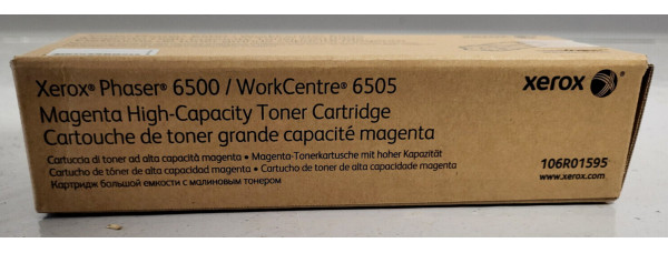 Toner Xerox 106R01595 Magenta Neu OVP A-Ware Original Phaser 6500  . 