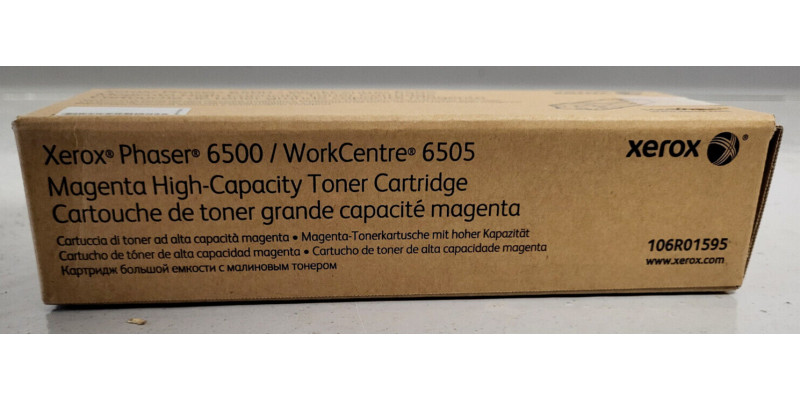 Toner Xerox 106R01595 Magenta Neu OVP A-Ware Original Phaser 6500  . 