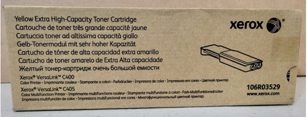 Toner Xerox 106R03529 Yellow CT202589 Neu OVP A-Ware Xerox Phaser C400  