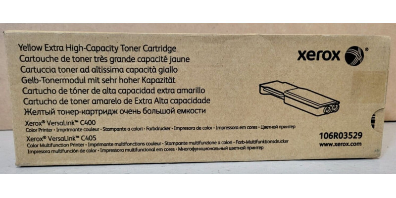Toner Xerox 106R03529 Yellow CT202589 Neu OVP A-Ware Xerox Phaser C400  