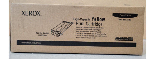 Toner 113R00725 Gelb HC CT350473 Neu OVP A-Ware Original Phaser 6180  