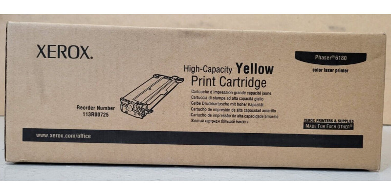 Toner 113R00725 Gelb HC CT350473 Neu OVP A-Ware Original Phaser 6180  