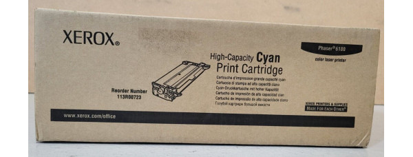 Toner Xerox 113R00723 Cyan HC CT350471 Neu OVP A-Ware Original Phaser 6180  