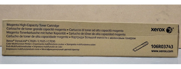 Toner 106R03743 Magenta HC CT202750 Neu OVP A-Ware Original VersaLink C7020  