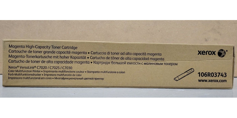 Toner 106R03743 Magenta HC CT202750 Neu OVP A-Ware Original VersaLink C7020  