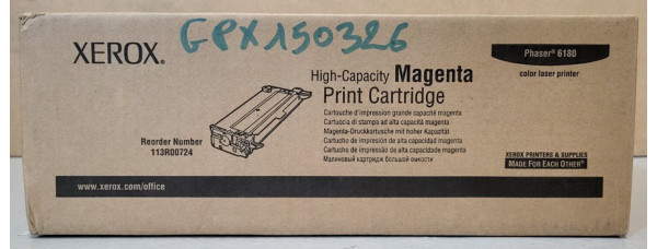 Toner Xerox 113R00724 Magenta CT350472 Neu OVP B-Ware Original Phaser 6180 . 