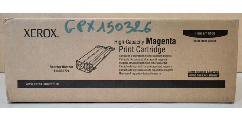 Toner Xerox 113R00724 Magenta CT350472 Neu OVP B-Ware Original Phaser 6180 . 