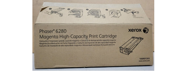 Toner Xerox 106R01393 Magenta HC Neu OVP B-Ware Original Phaser 6280 . 