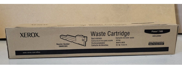 Tonersammler Xerox 106R01081 Neu OVP A-Ware Original Phaser 7400   