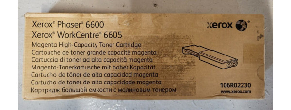 Toner Xerox 106R02230 Magenta Neu OVP B-Ware Original WorkCentre 6600  