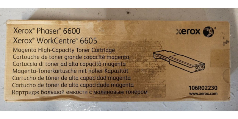 Toner Xerox 106R02230 Magenta Neu OVP B-Ware Original WorkCentre 6600  