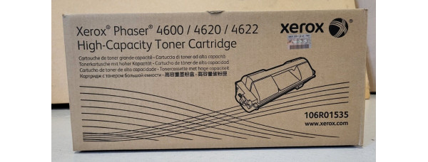 Toner Xerox 106R01535 Schwarz Neu OVP A-Ware Original Phaser 4600   