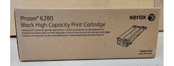 Toner Xerox 106R01395 Schwarz Neu OVP B-Ware Original Phaser 6280   