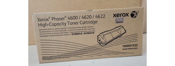 Toner Xerox 106R01535 Schwarz Neu OVP Original Phaser 4600   