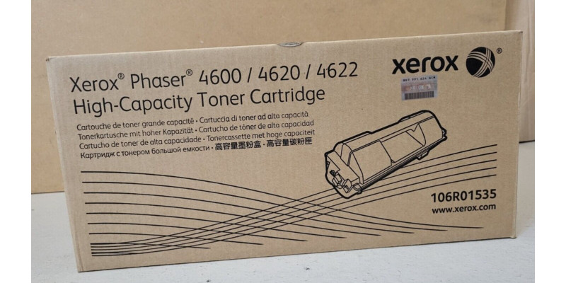 Toner Xerox 106R01535 Schwarz Neu OVP Original Phaser 4600   
