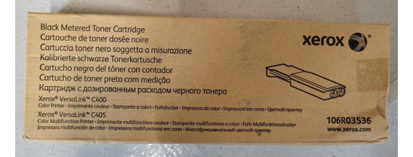 Toner Xerox 106R03536 Schwarz CT202562 Neu OVP A-Ware Original VersaLink C400 Rg 
