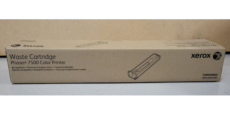 Tonersammler Xerox 108R00865 Neu OVP A-Ware Original Phaser 7500  . 