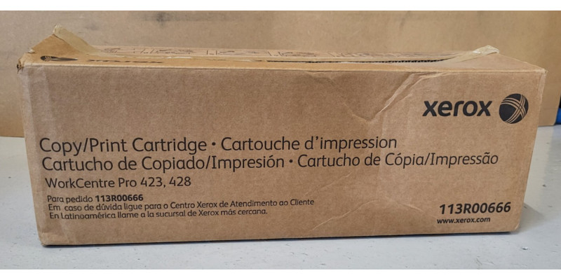 Toner Xerox 113R00666 Schwarz Neu OVP Original WorkCentre Pro 423 Series  