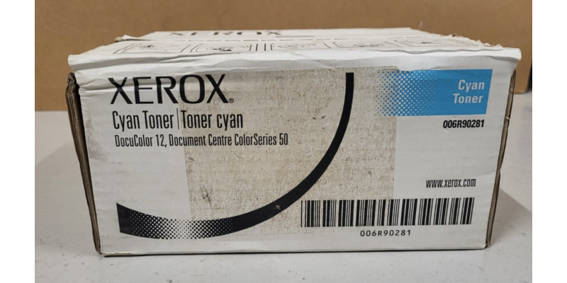 Toner Xerox 006R90281 Cyan Neu OVP Original DocuColor 12 ColorSeries 50 . 