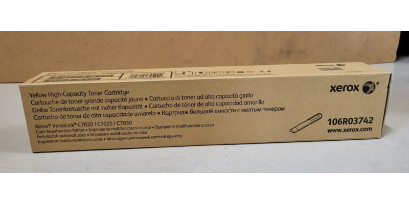 Toner Xerox 106R03742 Gelb Neu OVP A-Ware Original VersaLink C7020 . 
