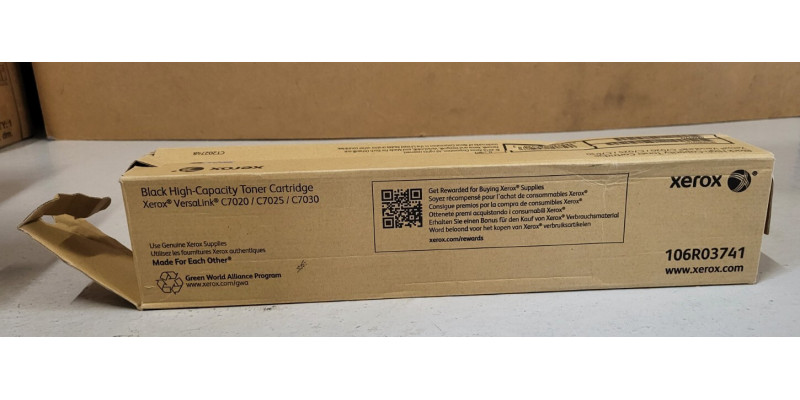 Toner Xerox 106R03741 Schwarz Neu OVP Original VersaLink C7020 C7025 . 