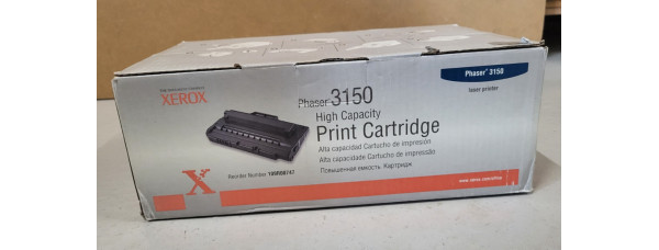 Toner Xerox 109R00747 Schwarz Phaser 3150 Neu OVP A-Ware Original  . 