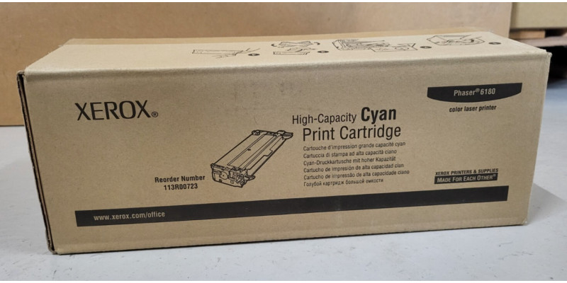 Toner Xerox 113R00723 Cyan HC CT350471 Neu OVP Original Phaser 6180  