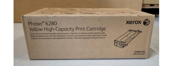 Toner Xerox 106R01394 Gelb Neu OVP A-Ware Original Phaser 6280  . 