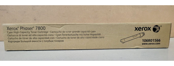 Toner Xerox 106R01566 Cyan CT201810 Neu OVP A-Ware Original Phaser 7800  