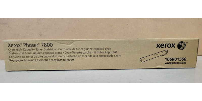 Toner Xerox 106R01566 Cyan CT201810 Neu OVP A-Ware Original Phaser 7800  