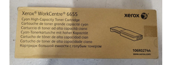 Toner Xerox 106R02744 Cyan Neu OVP A-Ware Original WorkCentre 6655  