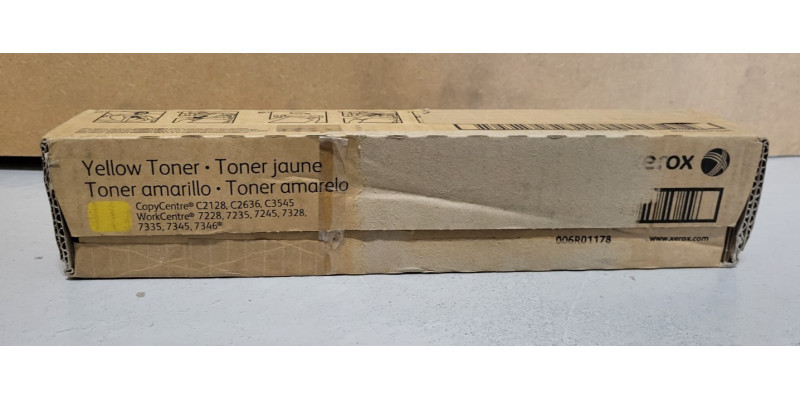 Toner Xerox 006R01178 Gelb Neu OVP Original WorkCentre C2128 Rg MwSt. 