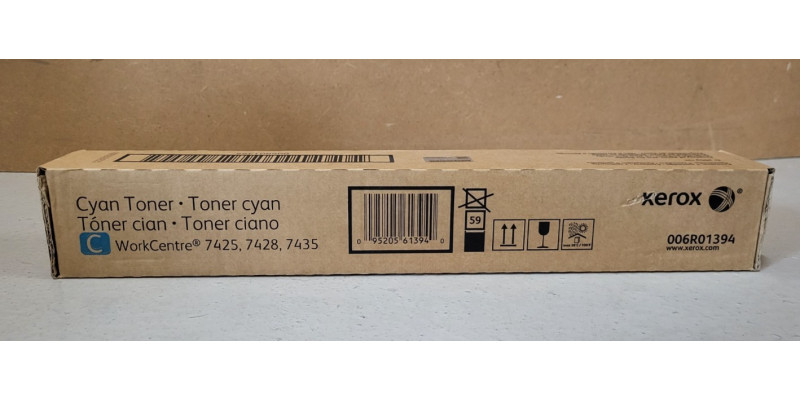 Toner Xerox 006R01394 Cyan Neu OVP A-Ware Original WorkCentre 7425 Rg MwSt. 