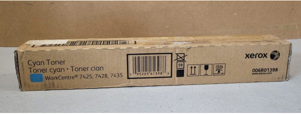 Toner Xerox 006R01398 Cyan Neu OVP Original Phaser 7425 Rg MwSt. 