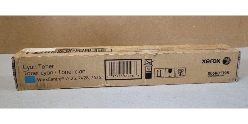 Toner Xerox 006R01398 Cyan Neu OVP Original Phaser 7425 Rg MwSt. 