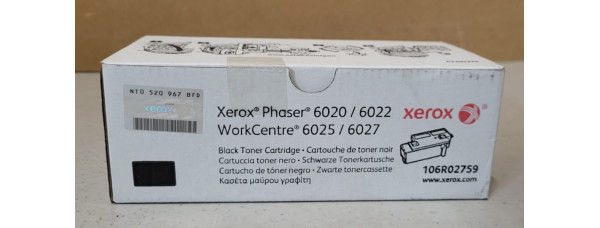 Toner Xerox 106R02759 Schwarz CT202275 Neu OVP Original WorkCentre 6020 Rg MwSt 