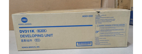 Entwickler DV311K Schwarz Konica Minolta Neu OVP B-Ware Original bizhub C220 Rg 