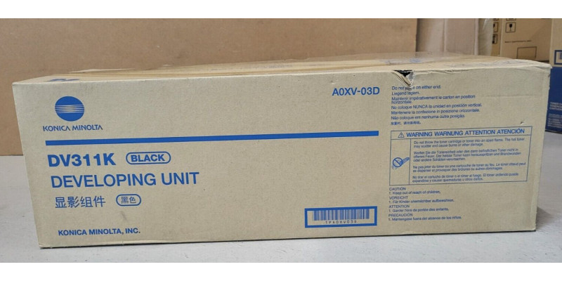 Entwickler DV311K Schwarz Konica Minolta Neu OVP B-Ware Original bizhub C220 Rg 