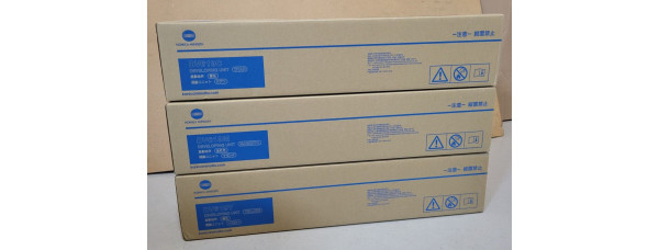 3 Developing Unit DV619C DV619M DV619Y Neu OVP A-Ware Original C458, C558  