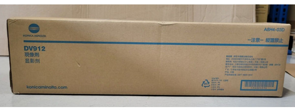 Entwickler DV912 Konica Minolta A8H4-03D Neu OVP A-Ware Original bizhub 758  