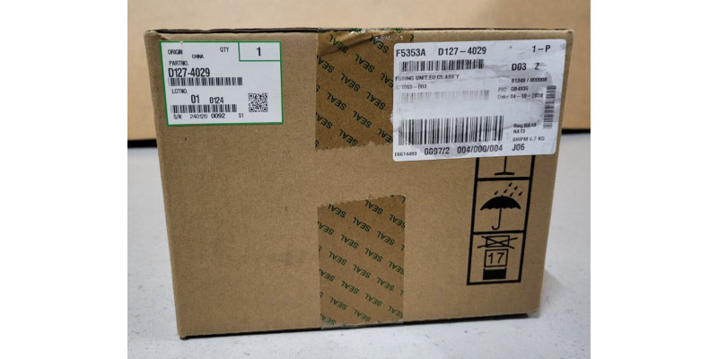 Fusing Unit Assy D127-4029 Ricoh Neu OVP A-Ware Original MP301   