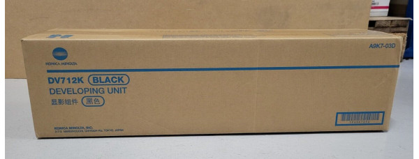 Developing Unit Konica Minolta DV-712K Schwarz Neu OVP A-Ware Original C659 MwSt 