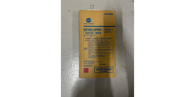 Entwickler DV614M Konica Minolta A3VX800 Neu OVP A-Ware Original PRESS C1060 Rg 