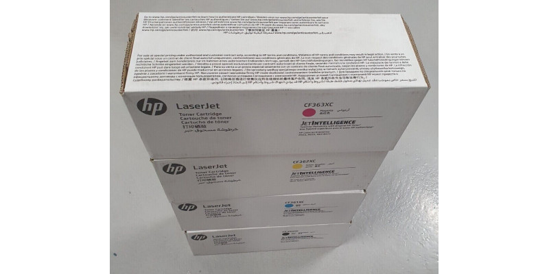 4 Toner CF360XC CF361XC CF362XC CF363XC Neu OVP A-Ware Original LJ M552  