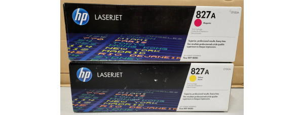 2 Toner HP 827A CF302A CF303A Neu OVP A-Ware Original HP LJ MFP 880 . 