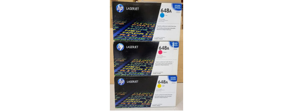 3 Toner HP 648A CE261A CE263A CE262A Neu OVP Original LJ CP4025 . 